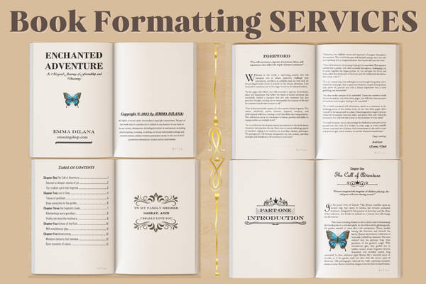 image of book formating service